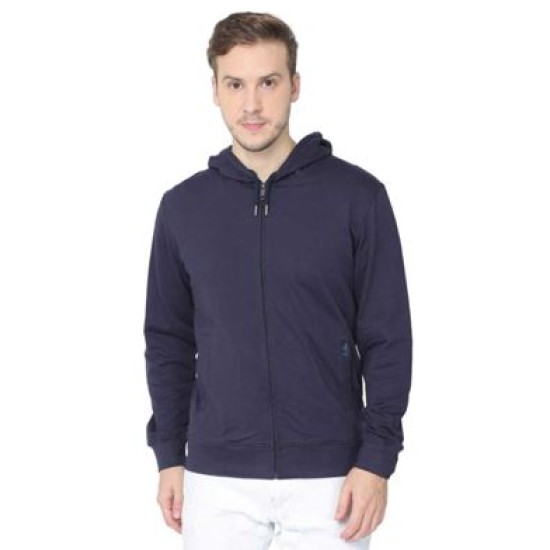 Rare Rabbit hoddiee navy